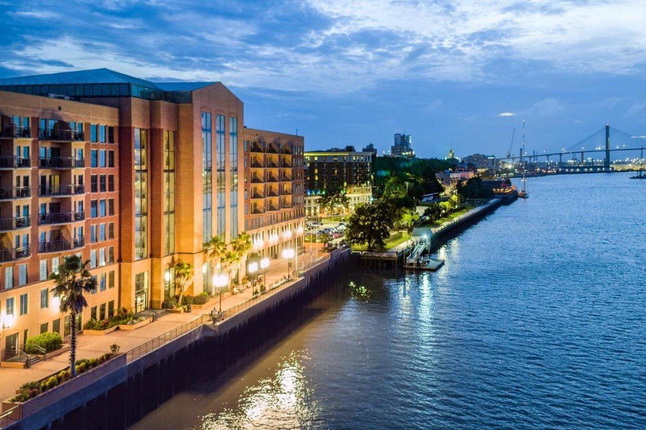 Marriott Savannah Riverfront المظهر الخارجي الصورة